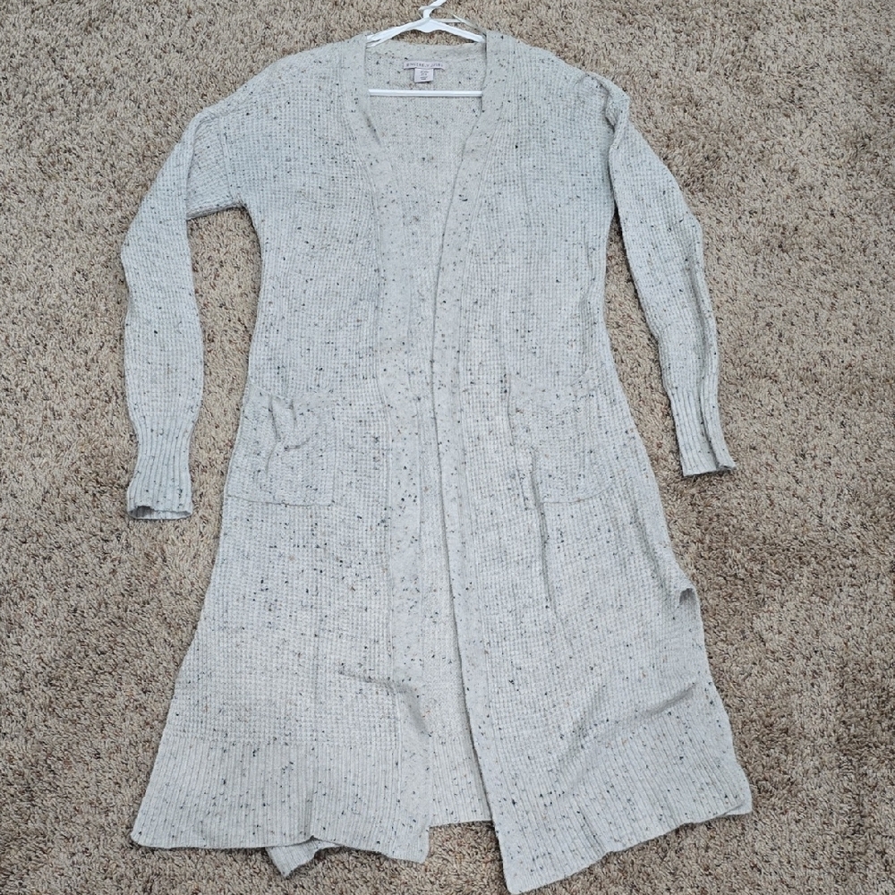 Sincerely Jules Gray Knit Cardigan Sweater